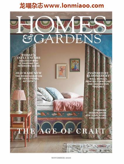 [英国版]Homes & Gardens 住宅与花园PDF电子杂志 2020年11月刊